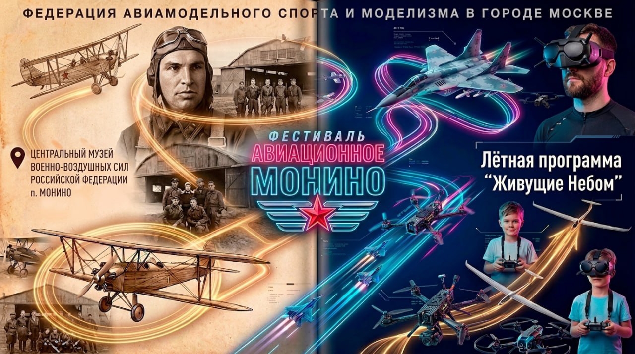 Летная программа «Живущие небом» 16 августа 2026 г.