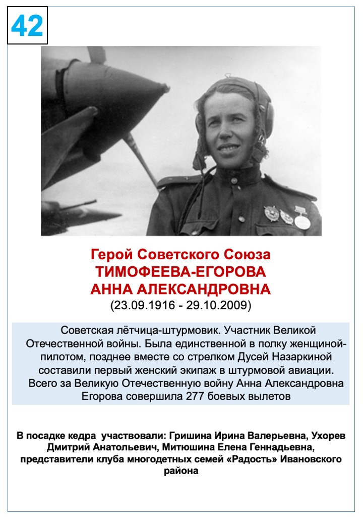 Тимофеева-Егорова Анна Александровна