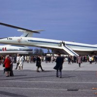 Ту-144 в Ганновере в апреле 1972 года.