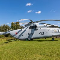 Вертолёт Ми-26 на стоянке ЦМ ВВС