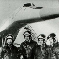 Экипаж Ту-144 в первом полёте