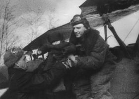 Подвиг военного лётчика Александра Петровича Мамкина